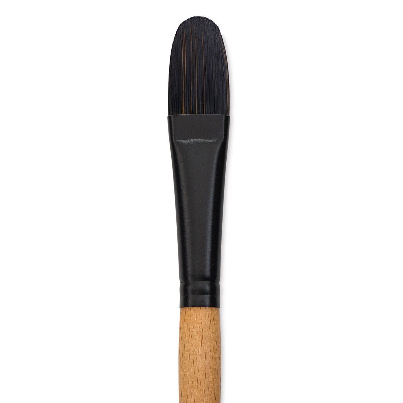 Princeton Catalyst Polytip Bristle Brush - Filbert, Long Handle, Size 12